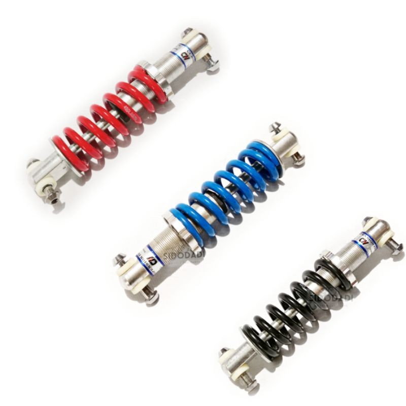 PROMO ad58 Suspensi Shock Skok Tengah Sepeda MTB BMX 185mm