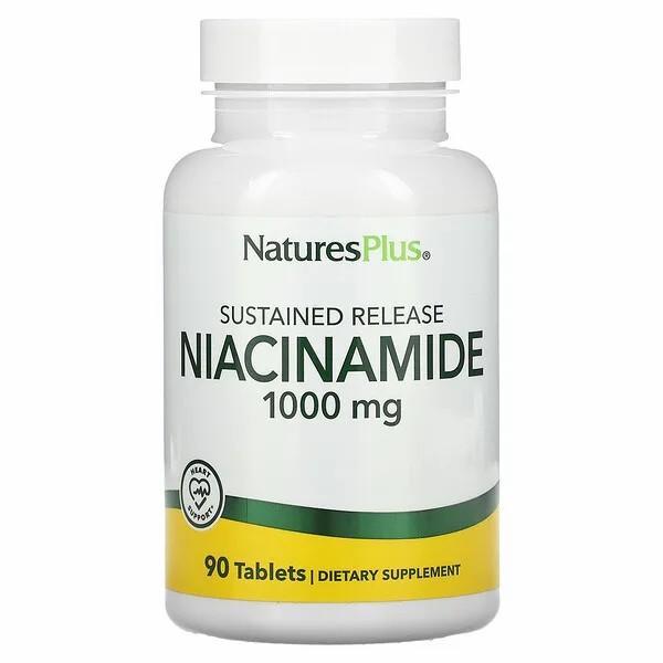 NaturesPlus Natures Plus Niacinamide 1000 mg 90 Tablets