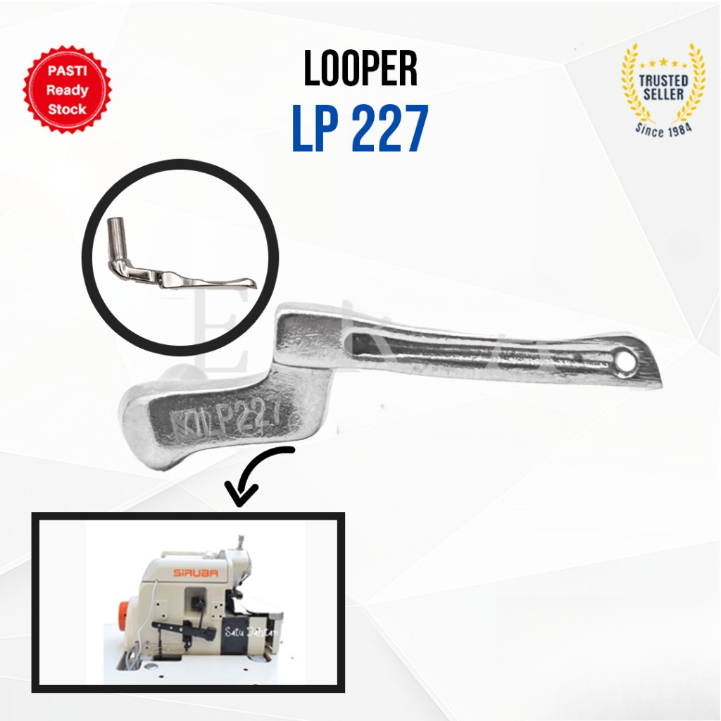 LP227 SIRUBA 747K Looper Upper Looper mesin jahit OBRAS