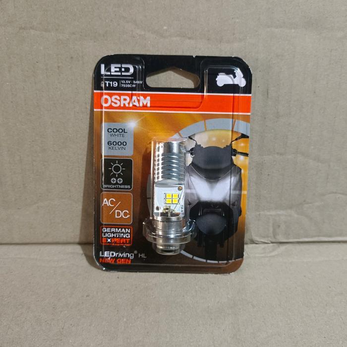 lampu depan led osram putih vario 125 beat satria mio bebek bohlam led osram putih - -, -