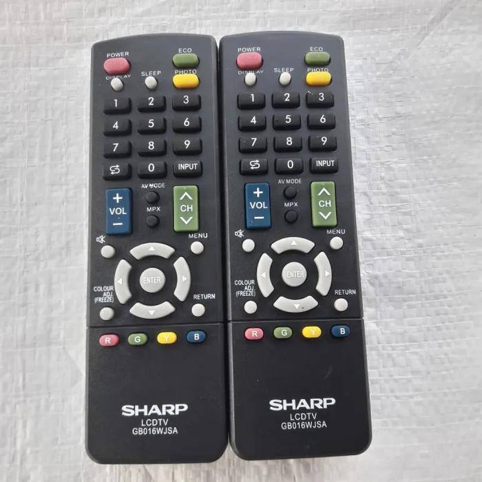 Remote Remot TV Sharp Aquos Original Asli - TV SHARP BIASA