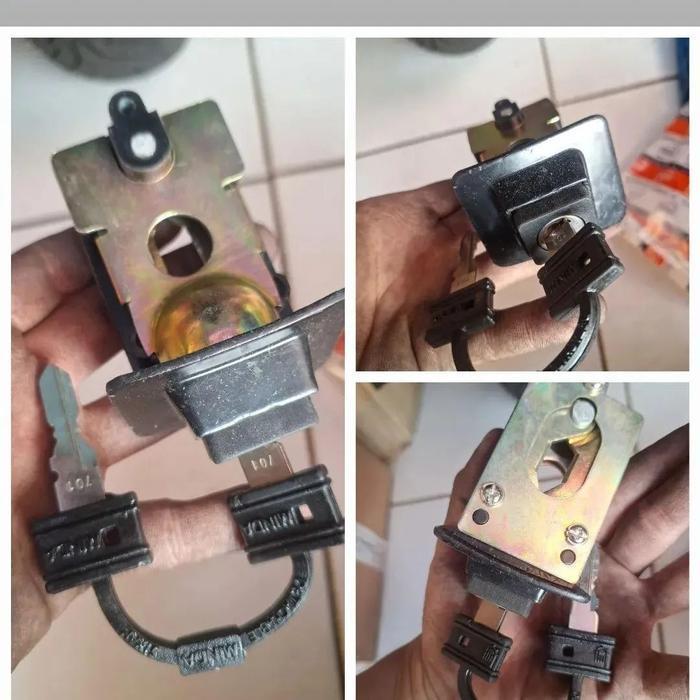 kunci jok Vespa Spartan arcobaleno pxe NOS lengkap anak kunci