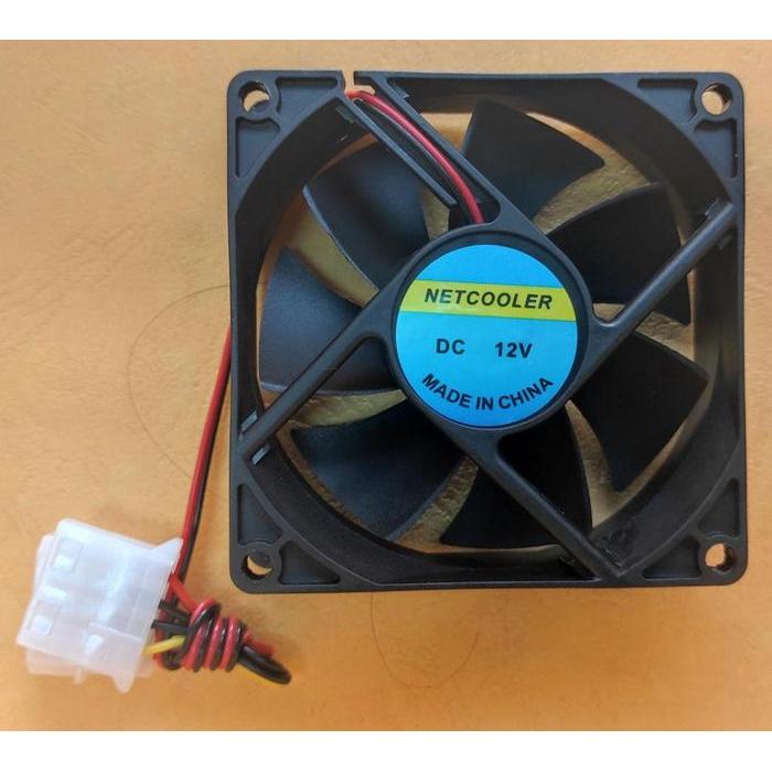 Fan Casing 8cm Black / Fan Case 8cm Hitam