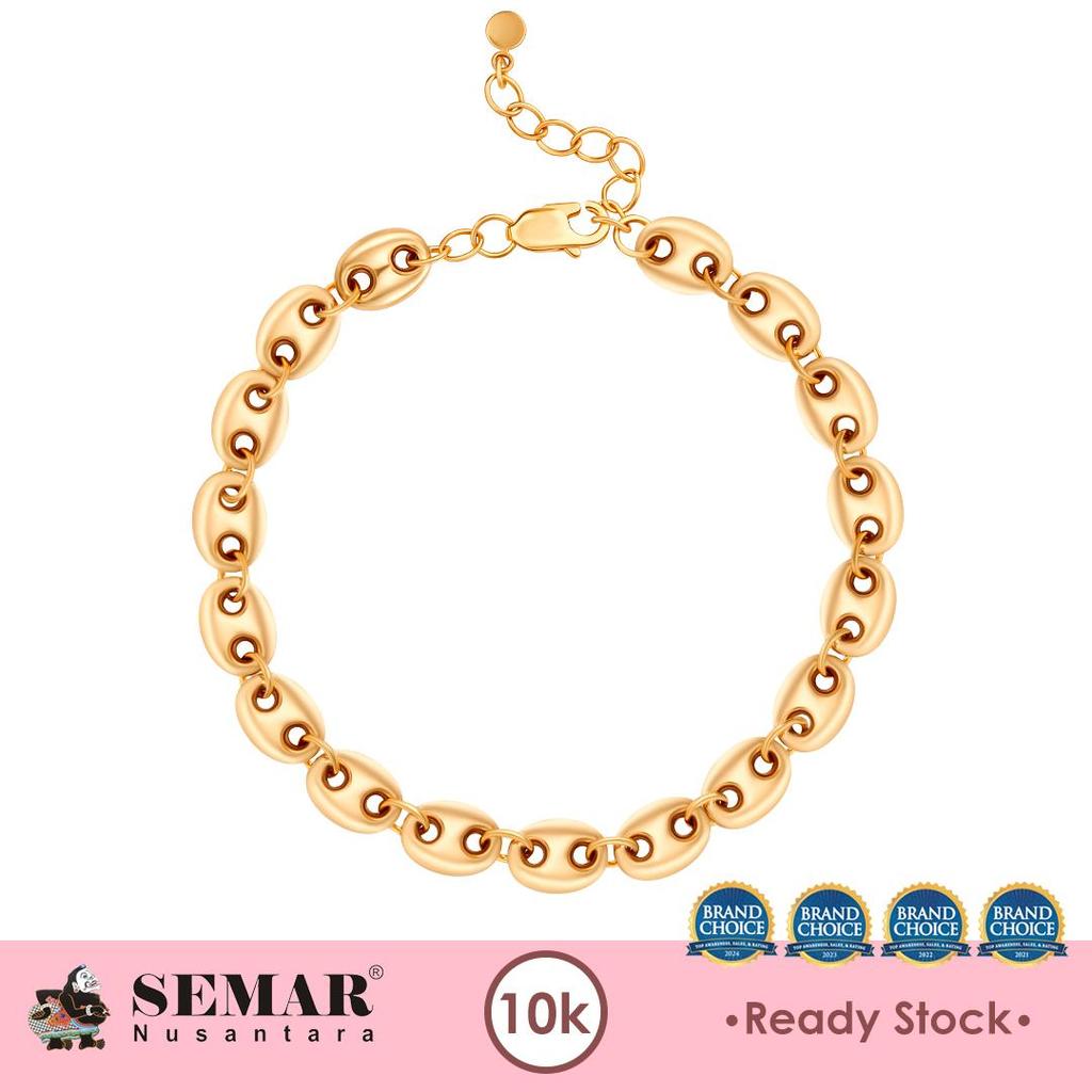 Semar Nusantara Jovannie Duo Gelang Emas 10K Bracelet Gold