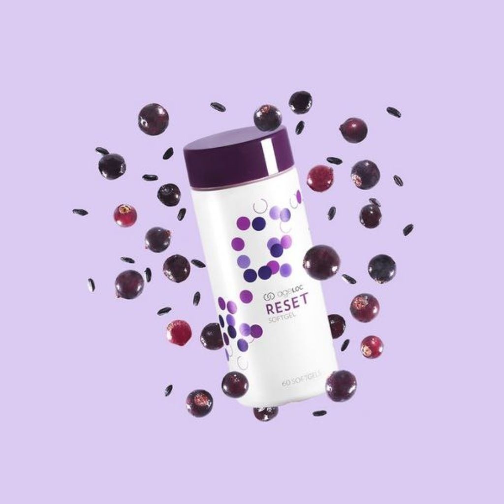 Zizii SkinSuplemen Kesehatan Nu Skin AgeLOC Reset - 60 Soft gel OriginalOriginal