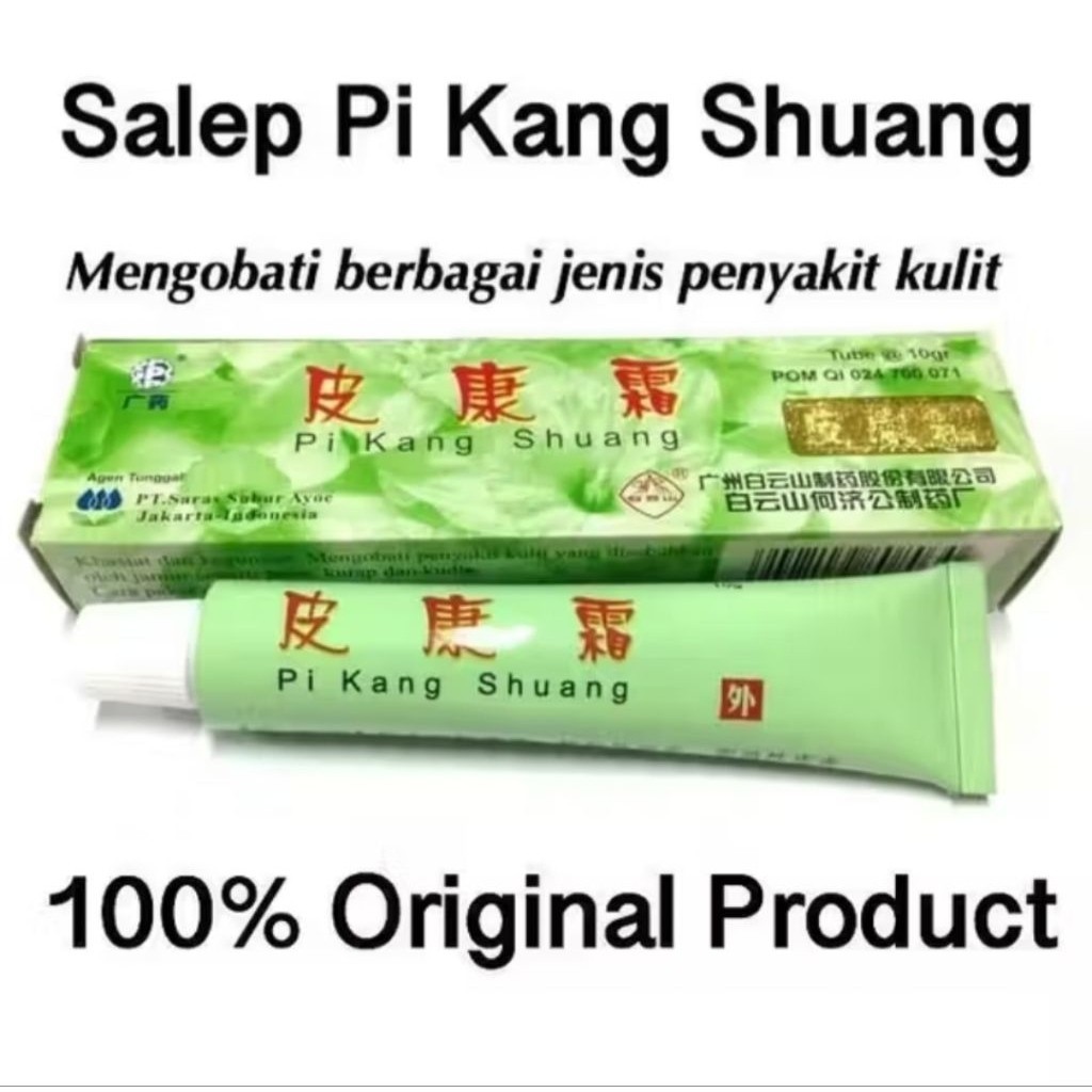 SEHAT SELALU~ salep pi kang shuang original 100% asli | pi kangsuang 10 gram krim gatal | salep gata