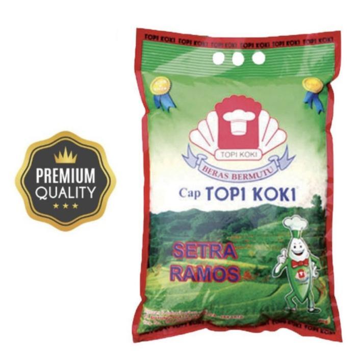 beras topi koki 5kg / beras topikoki setra ramos 5kg - ramos