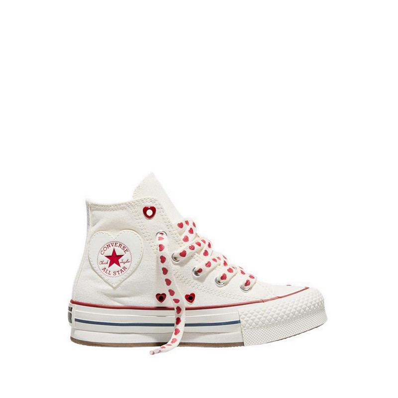 Converse CTAS Eva Lift Girl's Sneakers - Vintage White/Vintage White/Days Ahead