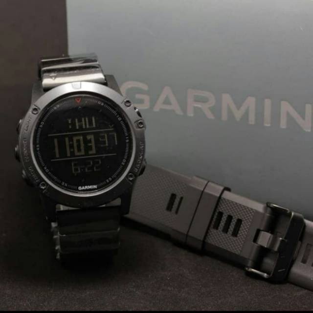 Jam Tangan Pria Garmin Fenix 5x Paket digital Forerunner Rubber