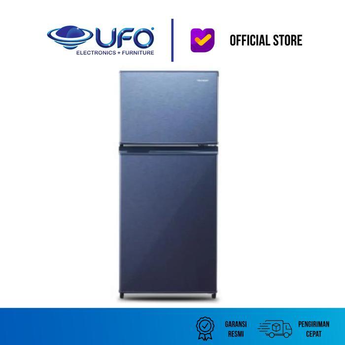 Sharp Kulkas 2 Pintu 172 / 152 Liter SJ195MDSG2