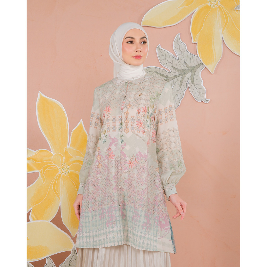 Muda Official Kemala Tunic - Turquoise