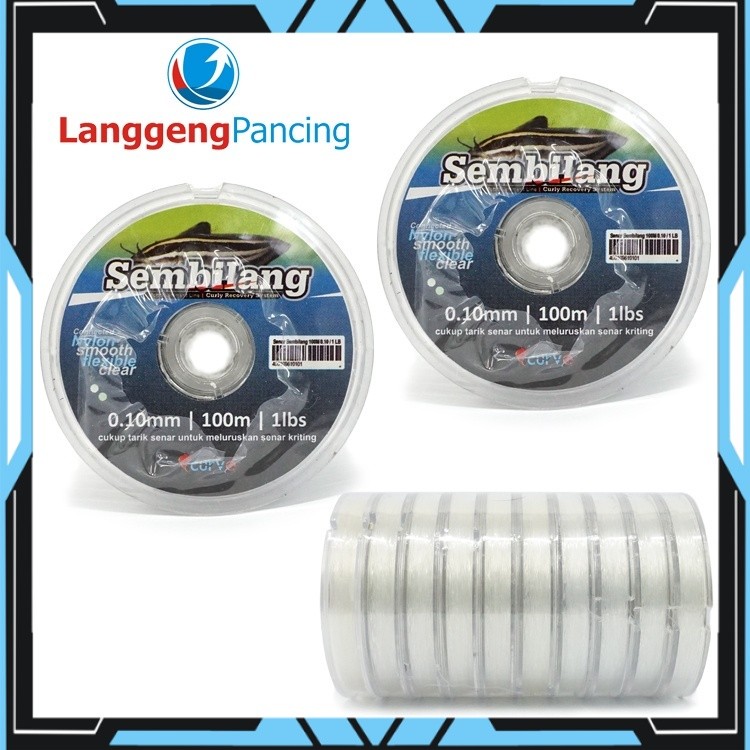 [RO] Senar Anti Keriting Curve Sembilang Monofilament F02B TERBARU 2026 COD TERMURAH TERLARIS