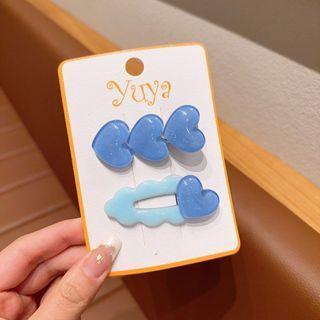 JEPIT RAMBUT ANAK MOTIF KARAKTER LUCU / JEPIT RAMBUT KOREA SKU A12 - A12-BIRU