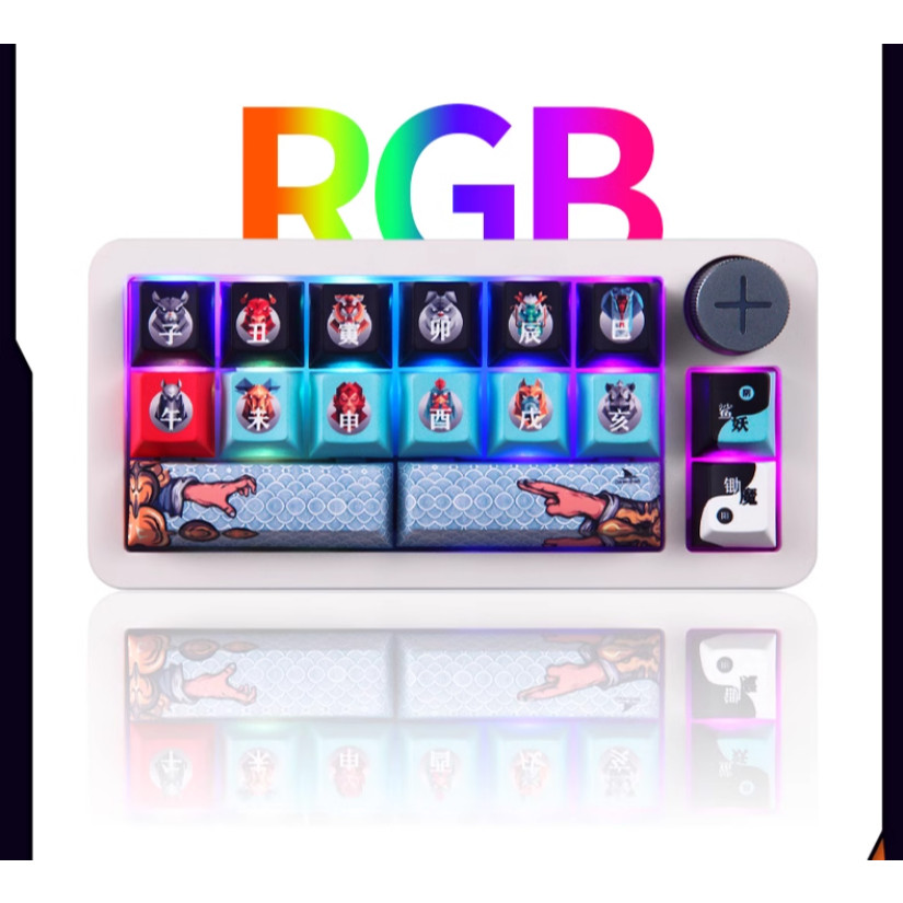 DARMOSHARK SK16 QMK Custom Keyboard - Minimalistic 16-key Keyboard