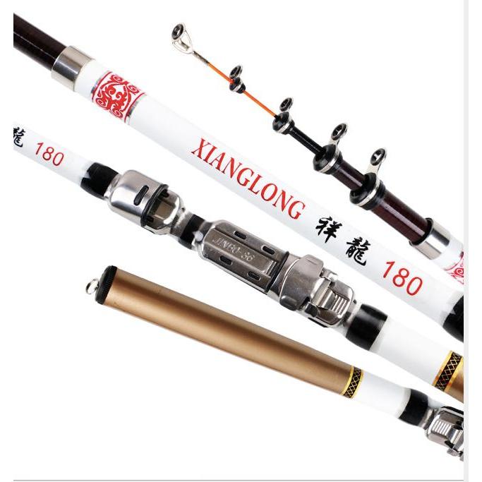 Joran tegek Kolong Putih Ruas Pendek Carbon Composite Uk 180 240 300 - 180