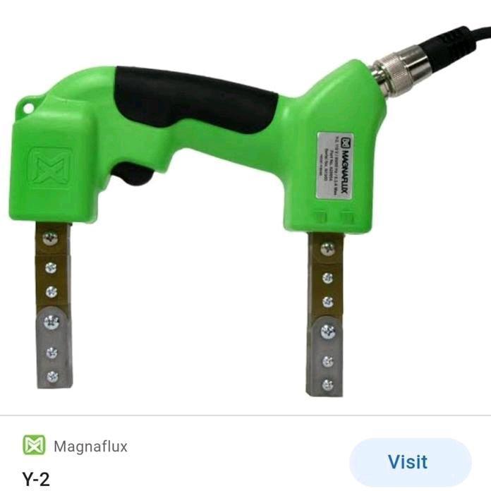 Yoke Y 2 Ndt magnetic particle inspection,AC Electromagnetic magnaflux - Only