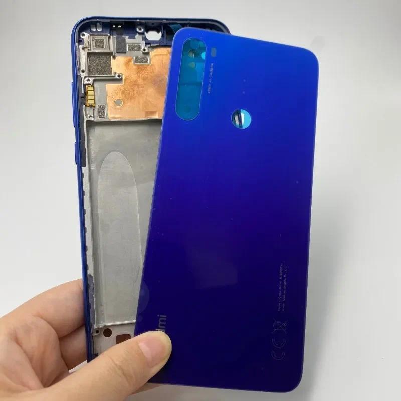 Full Housing Case for Xiaomi Redmi Note 8T Middle Frame+Glass Battery Cover Door