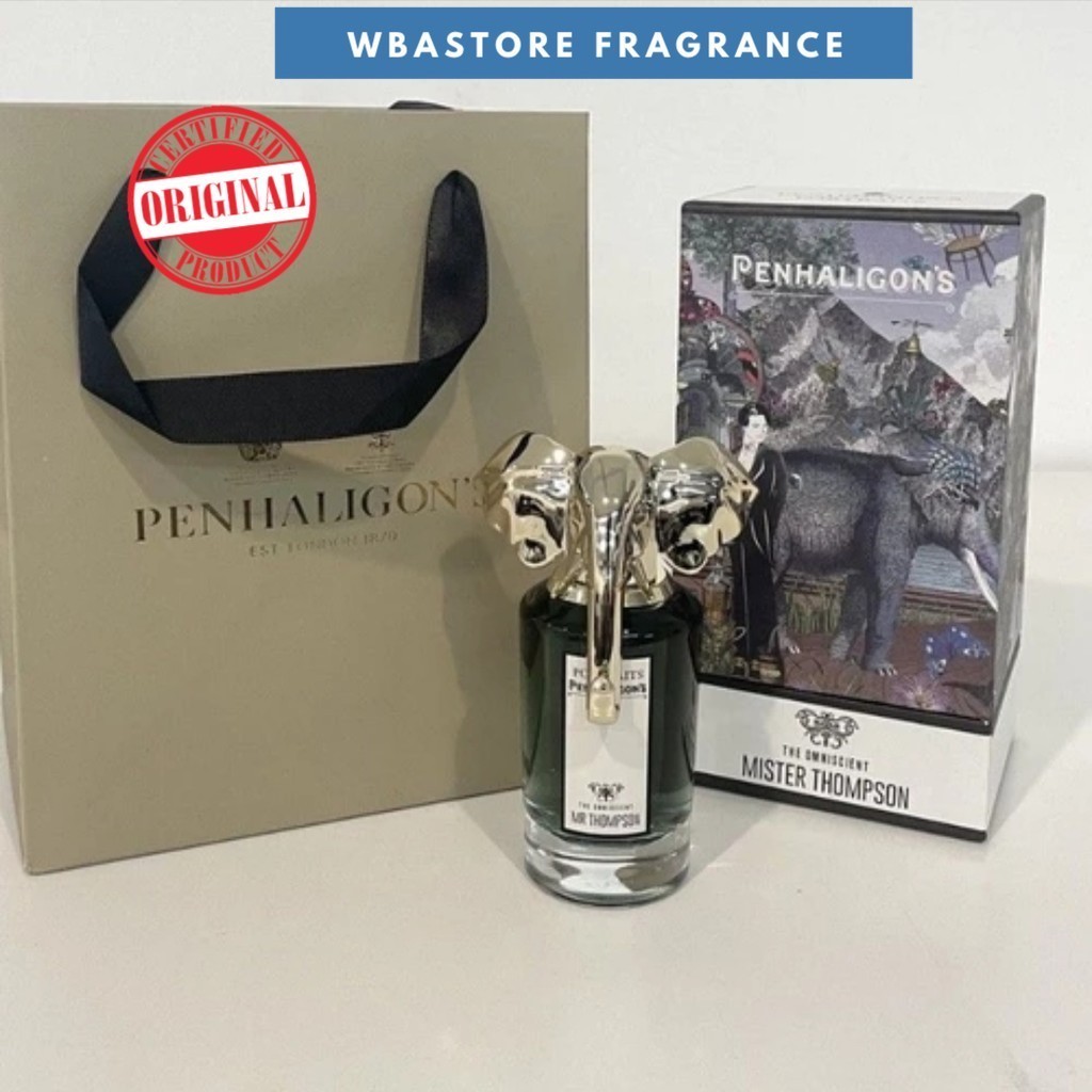 PENH MISTER THOMPSON EDP 75ML FOR MAN ORIGINAL 100% BOX SEGEL
