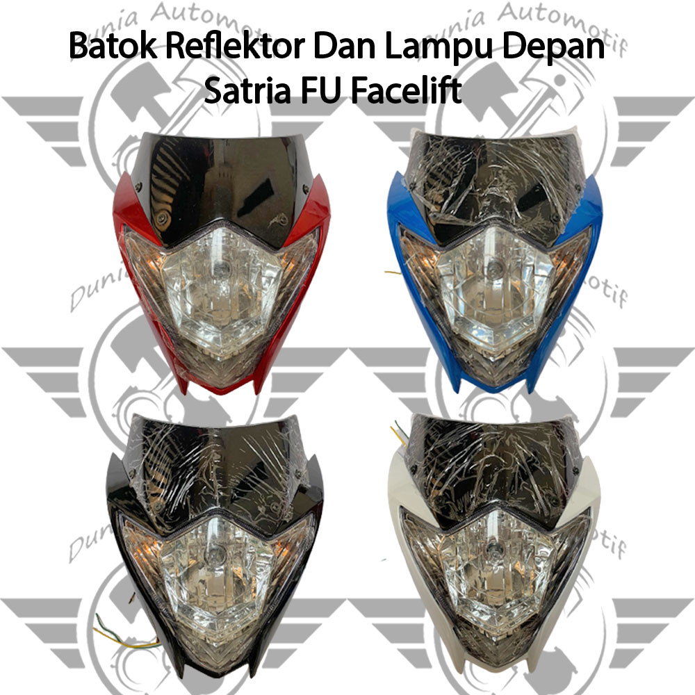 Batok Reflektor Dan Lampu Depan Satria FU Facelift