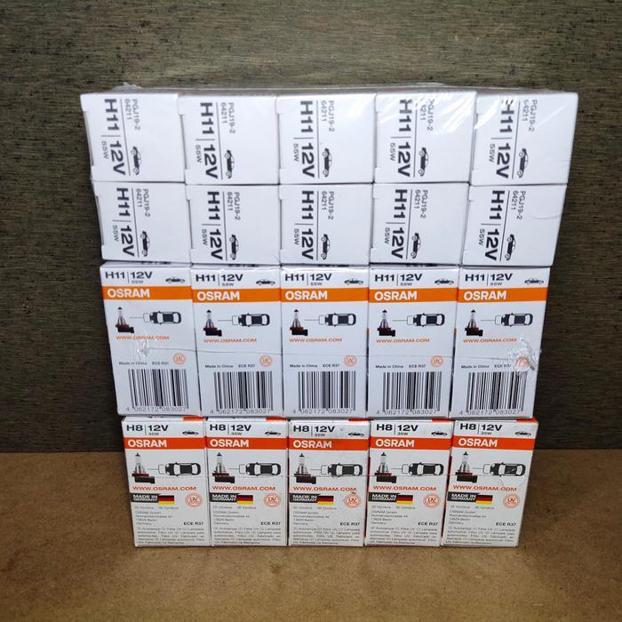 Bohlam Lampu Foglamp H11 Osram Germany 12v 55w PASSS