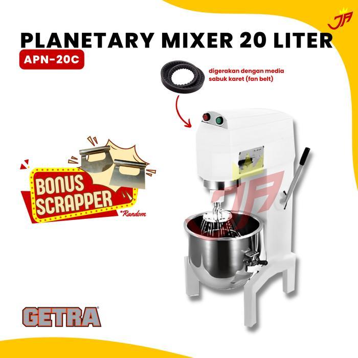 GETRA PLANETARY MIXER Getra APN20C Planetary Mixer / Mixer Roti & Kue 3 Pengaduk APN-20C