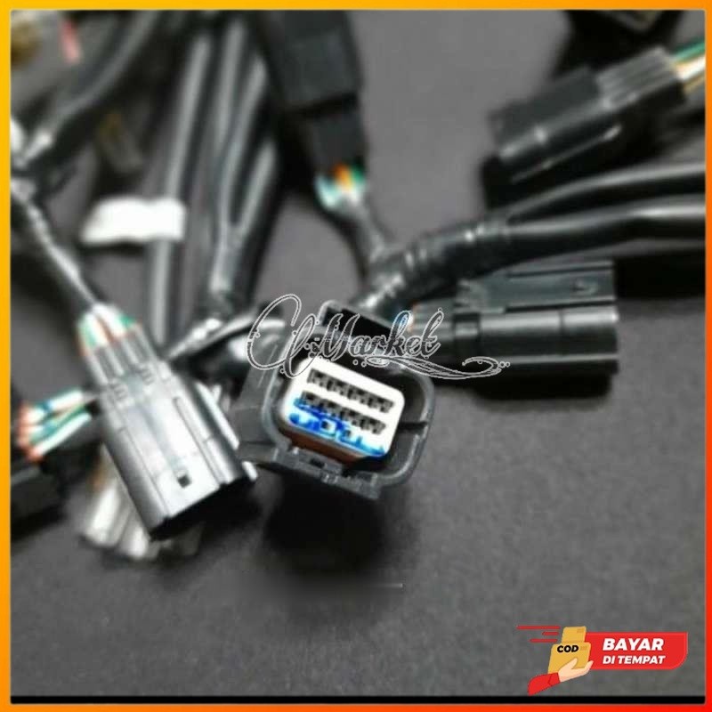 Kabel Soket Lampu Utama Vario 125 150 Led Headlamp Saklar Sen Original