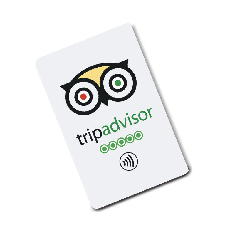 Review on TripAdvisor NFC Card Fackbook/Instagrams/Trustpilot/ NFC Review Card