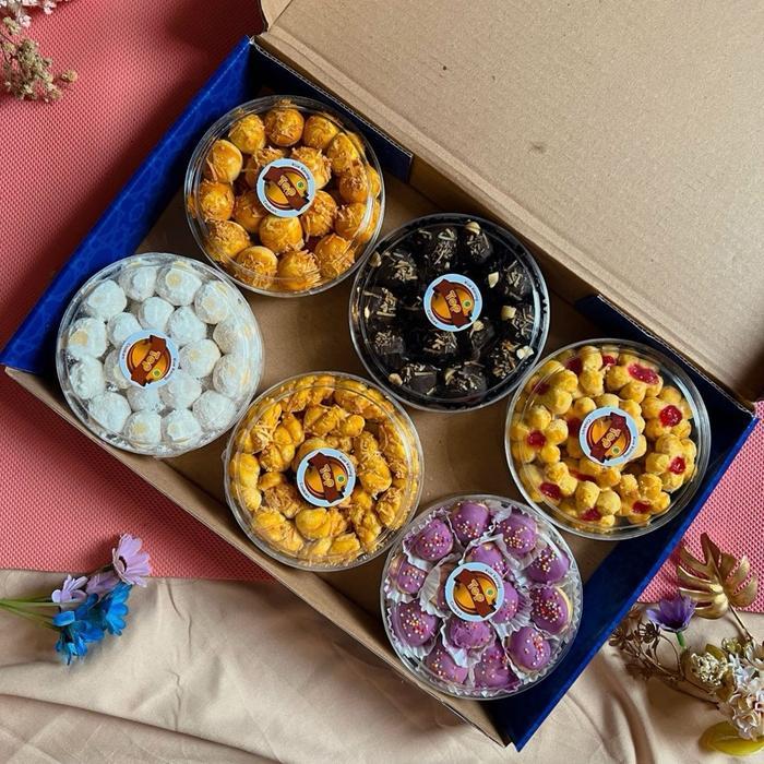 Paket Hampers Kue Lebaran Murah Premium Nastar - Paket 6