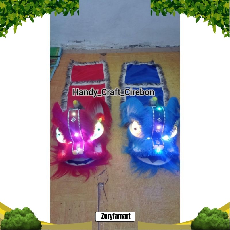 Terbaru [ BISA COD ] BARONGSAI ANAK LAMPU TERBARU 2026/barongsai lampu ZRT