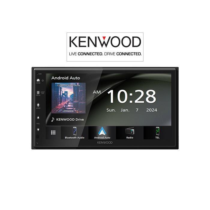 Kenwood DMX6523S Headunit Double Din Wireless Universal Android Auto Apple Carplay- GARANSI RESMI - 