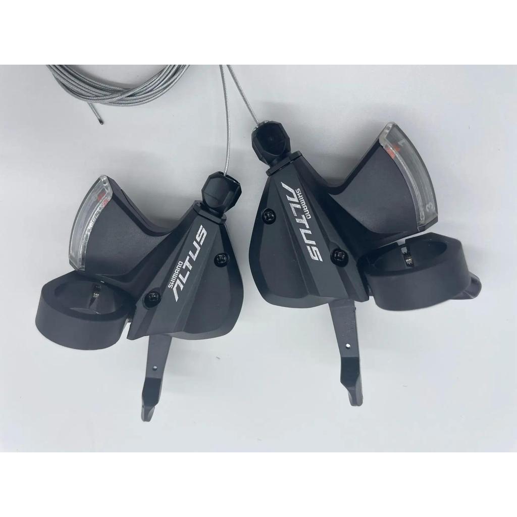 Tuas Rem & Pemindah Gigi Altus FOR Shimano SL-M370 3x9-Speed untuk Sepeda Gunung MTB 9-Speed Backwoo