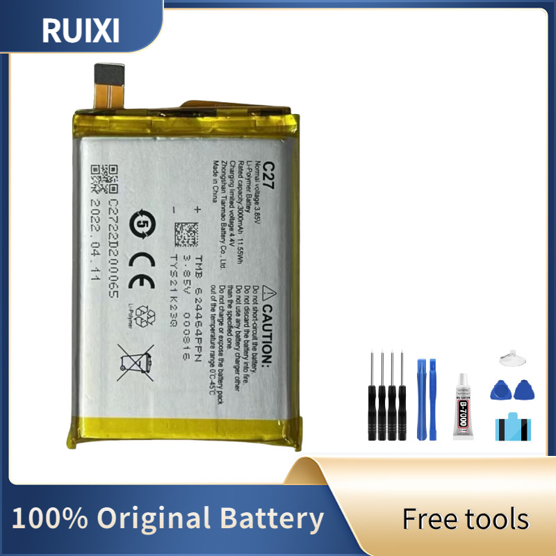 RUIXI C27 Battery 3000mAh Long Standby Time For CUBOT kingkong mini 3 battery In stock + Tools