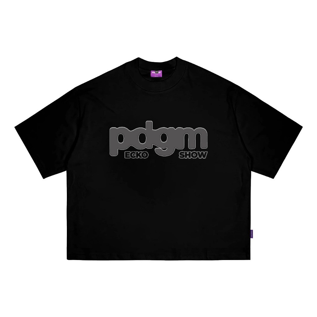 Ecko Show | T-Shirt | Boxy Fit | Drip | Black | Paradigm Capital Kaos Unisex