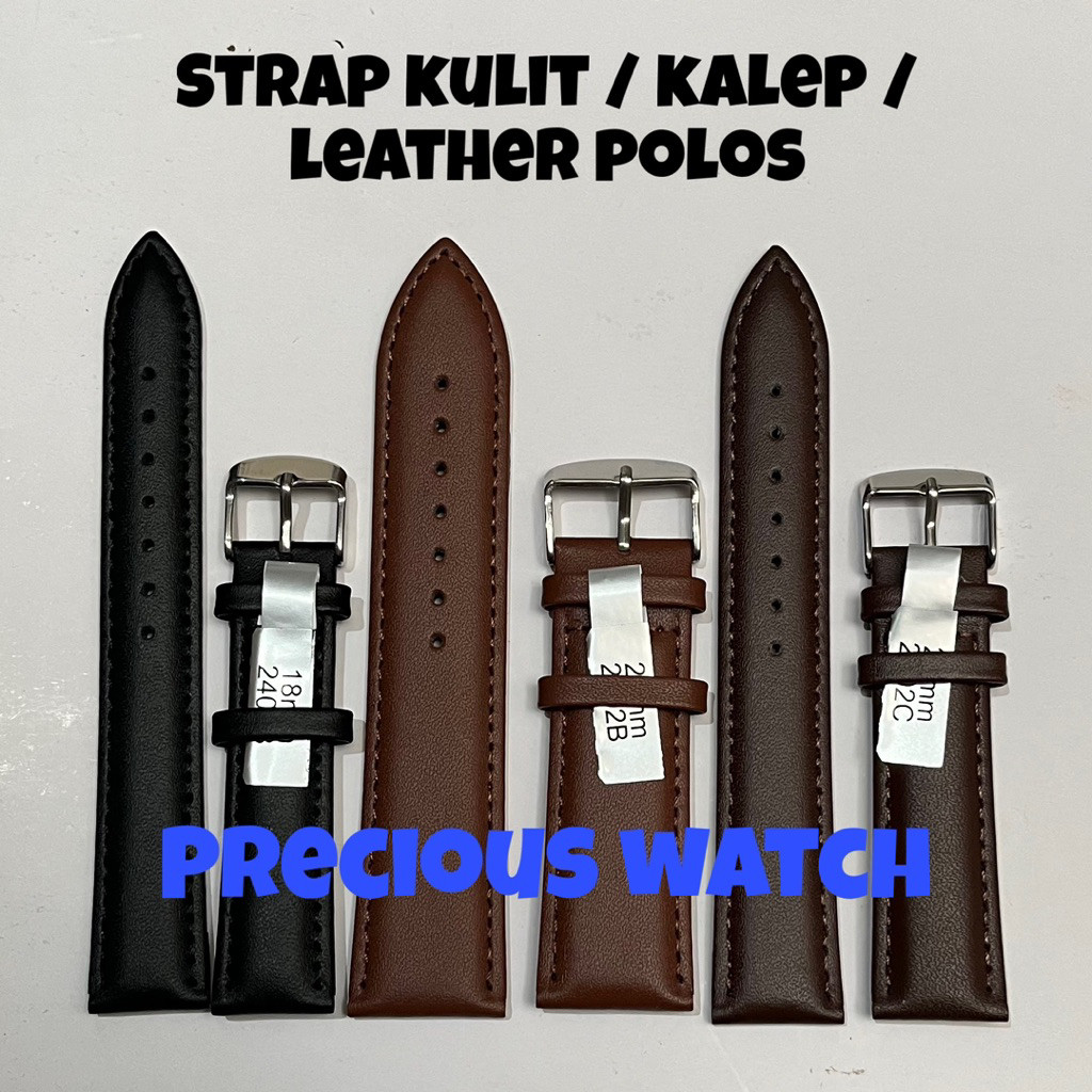 STRAP Tali jam tangan kalep kulit /Leather Strap / Tali Jam Tangan Pria Kulit / Strap Jam Tangan Kul