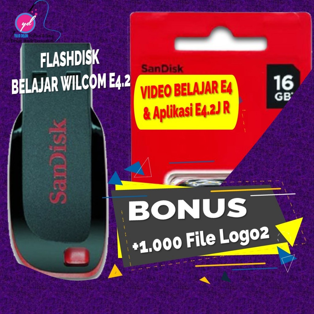 VIDEO Belajar Wilcom Embroidery Studio e4.2 untuk pemula sampai Advance