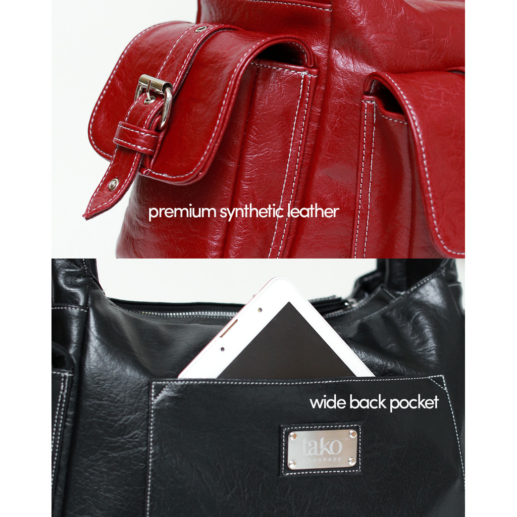 NEW Tako Bag - Shoulder And Sling Bag - Omote Sensei Postman Bag Large Tas Messenger Muat Laptop
