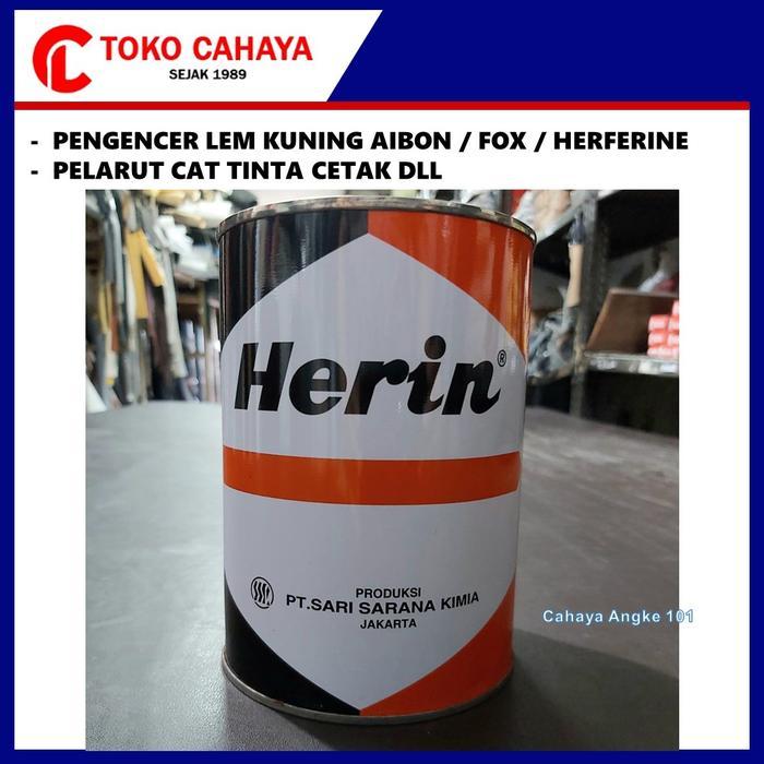 Thinner Herin Pengencer Lem Kuning Aibon Fox