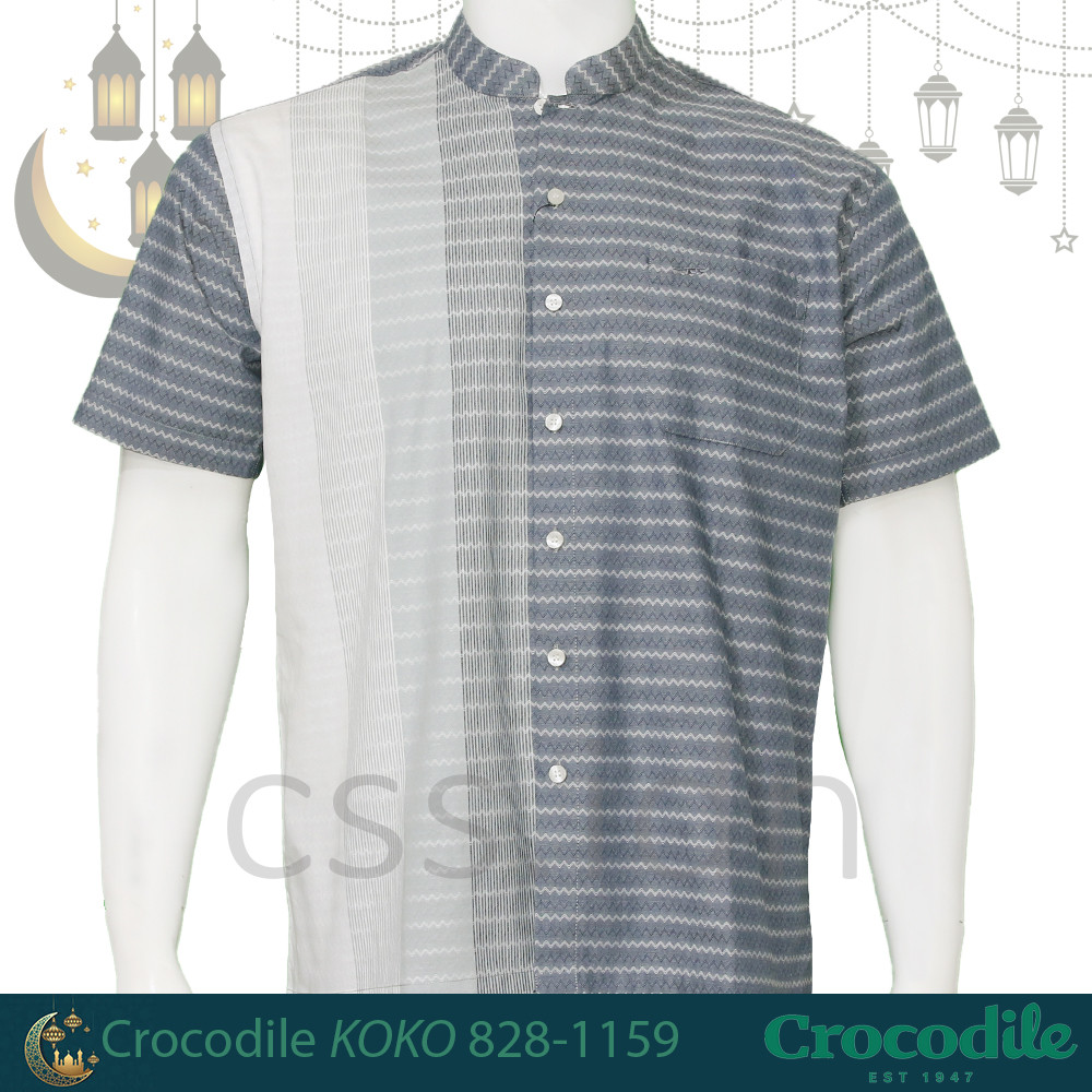 Kemeja KOKO Pria Lengan Pendek Crocodile 828-1159
