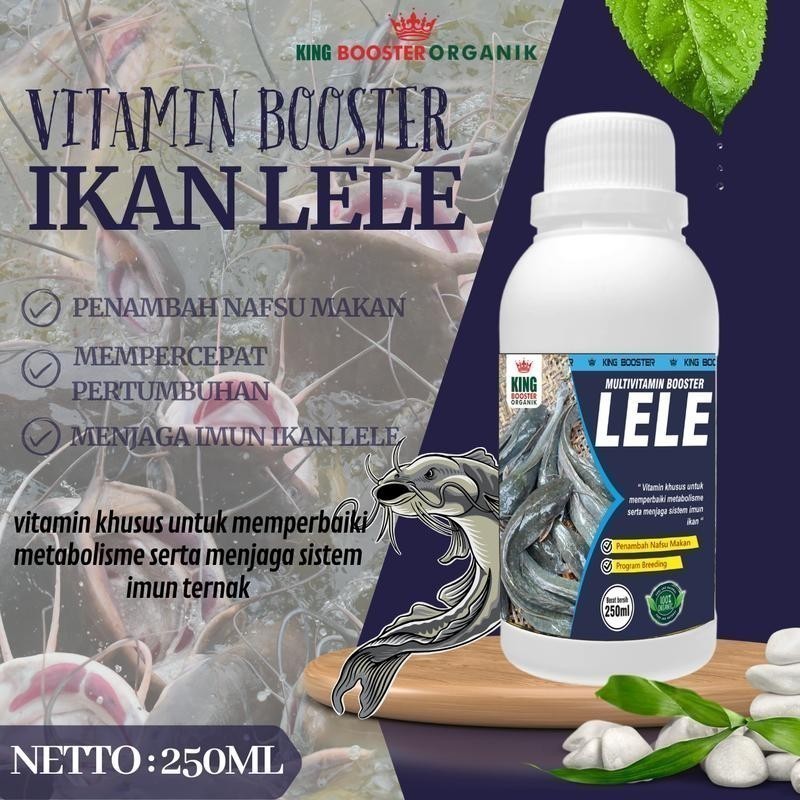 Germostore - Obat Ikan By Germo VITAMIN IKAN LELE, VITAMIN Ikan lele agara cepat besar 250ml probiot