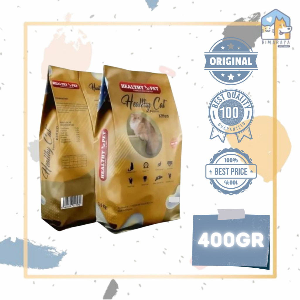 HEALTHY PET HEALTHY CAT KITTEN PERSIAN 400GR FRESHPACK