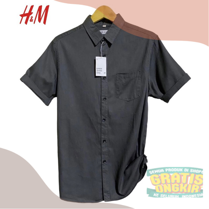 Kemeja Lengan Pendek Casual Kemeja Lengan Pendek Terbaru Kemeja Lengan Pendek Model kerah Kemeja Len