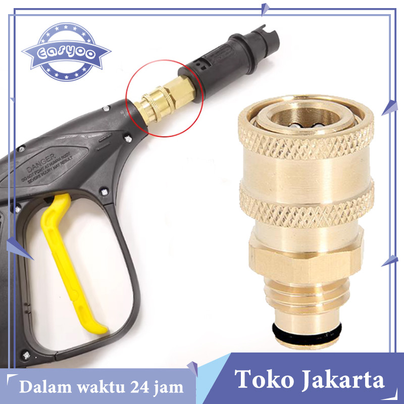 Quick Release Jet Washer 1/4 M16 Quick Release Gun Jet Cleaner Untuk Pressure Washer Ujung Gun