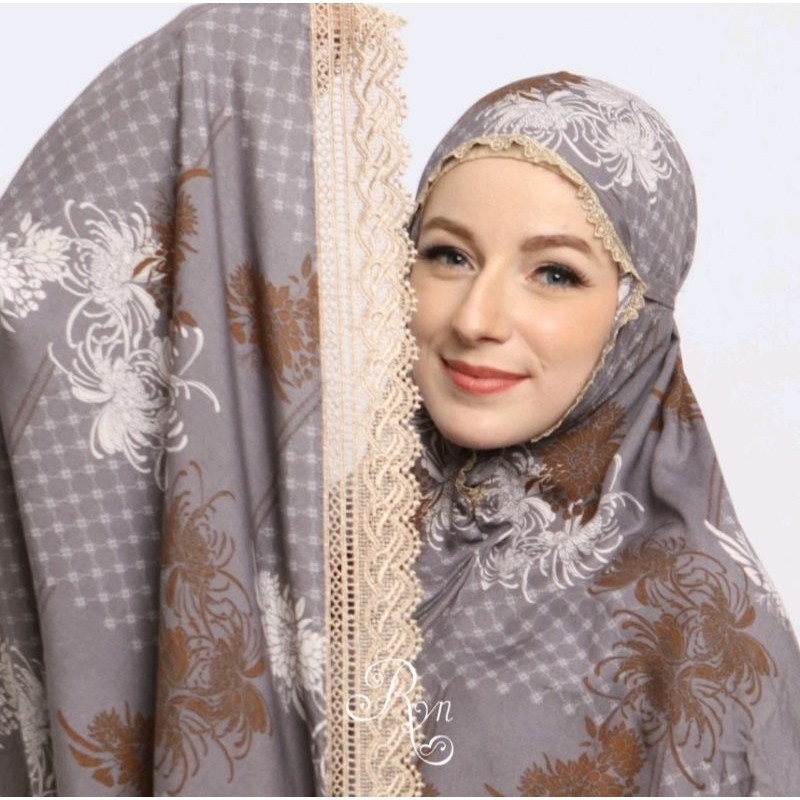 Mukena Dewasa Rayyan Fraya | Mukena Traveling Rayyan Rayon RYN Jumbo