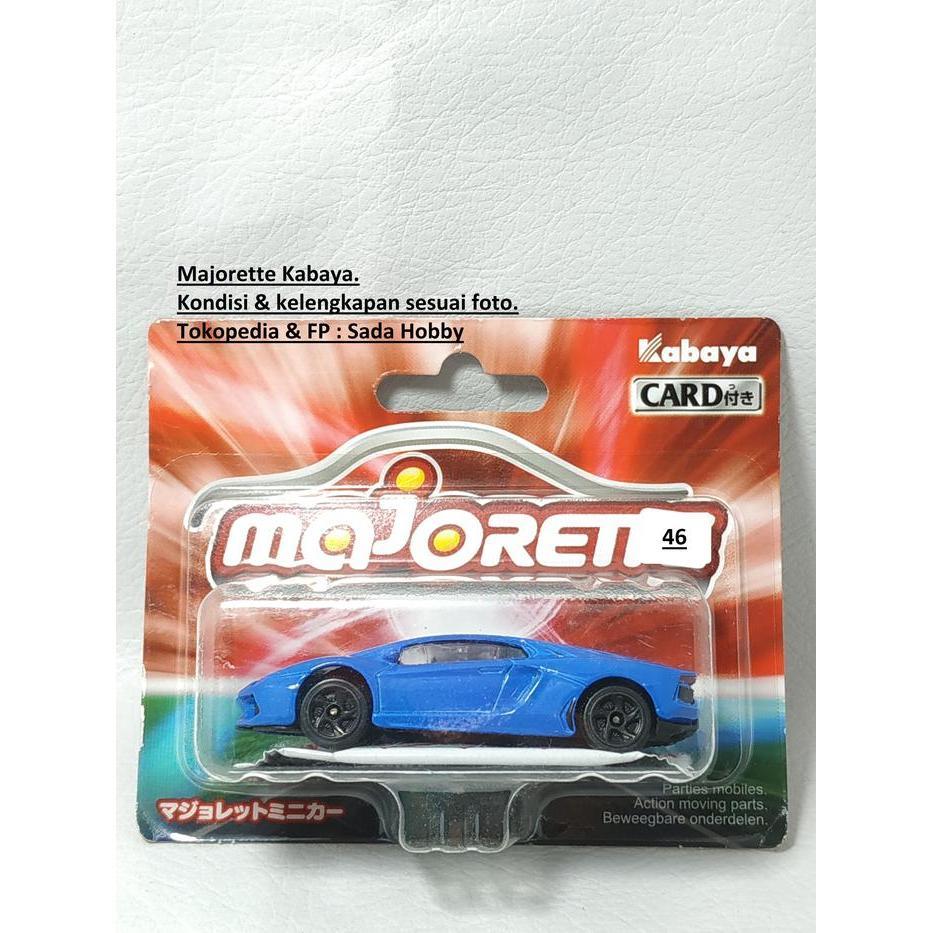 Majorette Kabaya Japan Market Lamborghini Aventador Biru