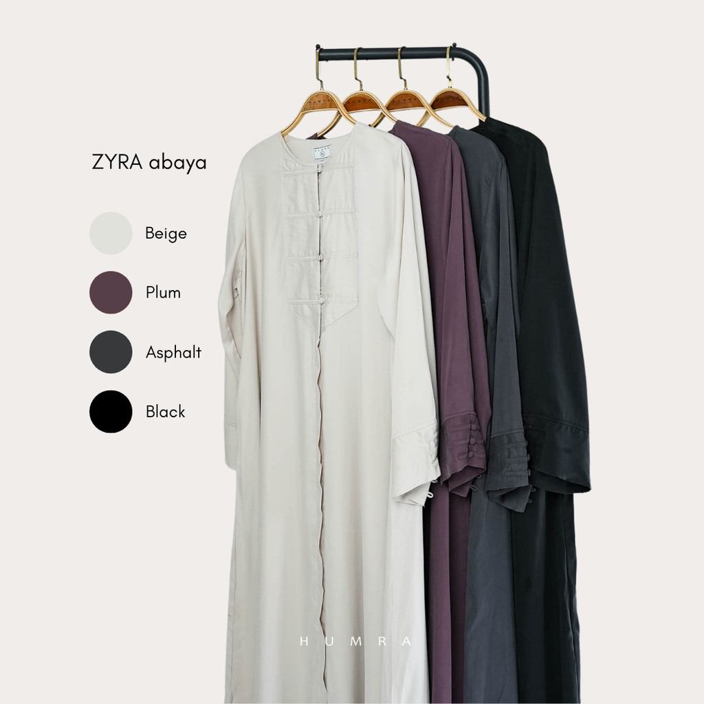 HUMRA - ZYRA ABAYA Dewasa Busana Muslimah Syari