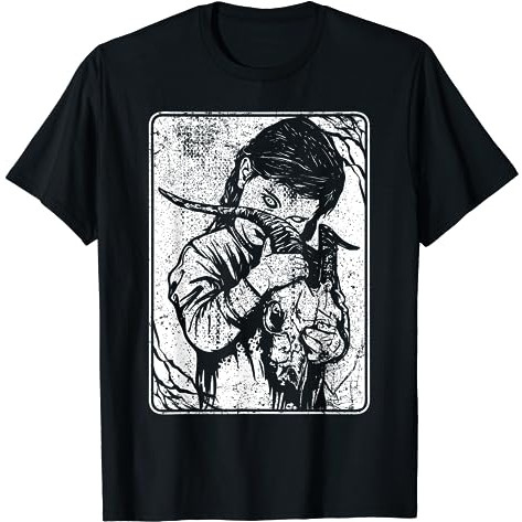 KAOS Satanic Occult Dark Art Evil 666 Antichrist Goth T-Shirt