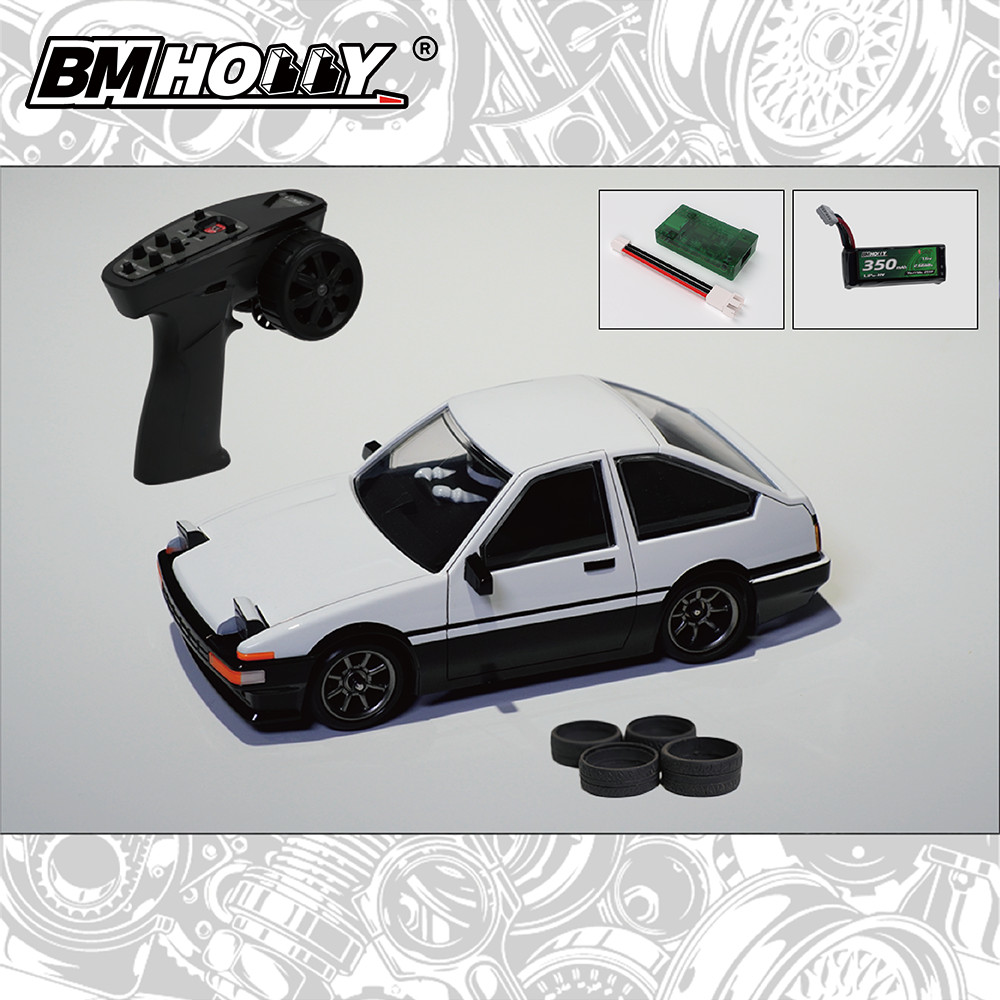 Bmrx-Fld & FR Legens Rc Mini Scale 1/28 RWD Fun Function Drift Racing Car Model Without Battery