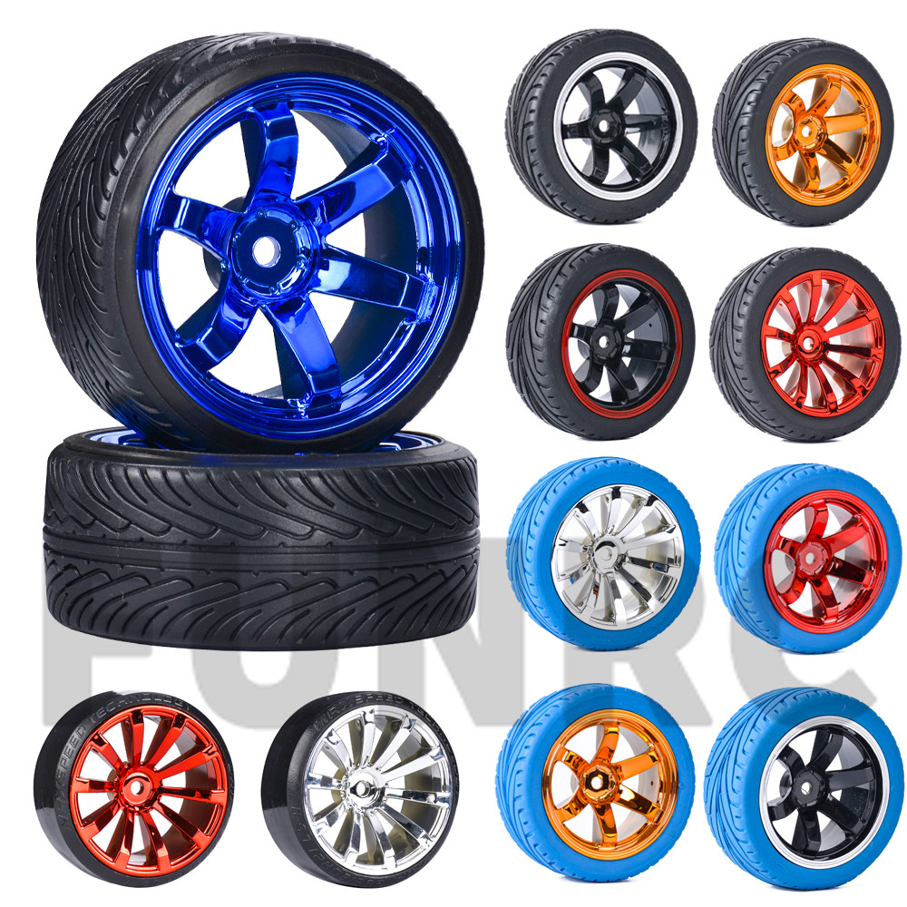 1/10 RC Remote Control Model Flat Running Drift Car Tires Refit Upgrade Racing Wheels 3RACING Sakura