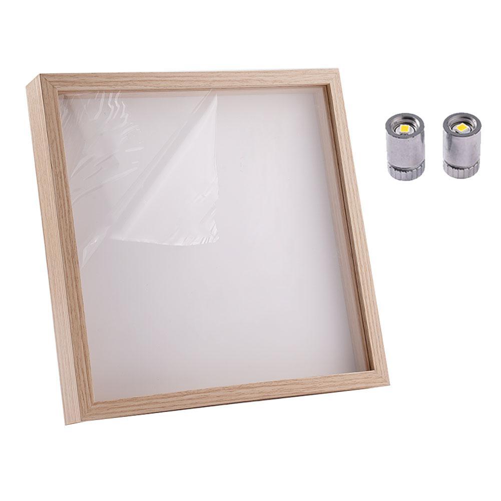Creative Mini Museum Photo Album Gold Frame Memory splay Kit for Anniversary Wedng Valentines Day Un