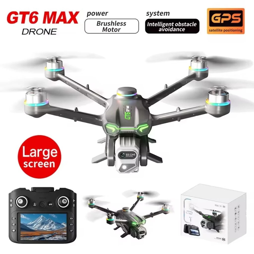 COD Drone GT6 GPS Kamera 8K Wifi FPV Aerial Photography Optical Flow with Servo Gimbal